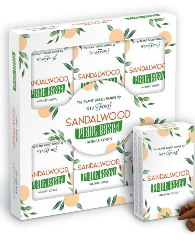 Plant Based Incense Cones - Sandalwood