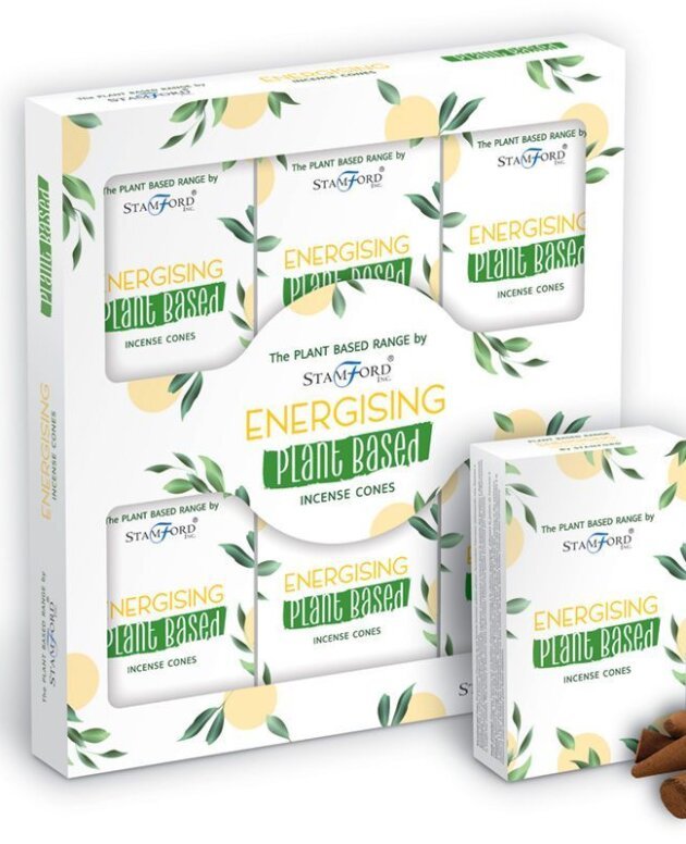 Plant Based Incense Cones - Energising