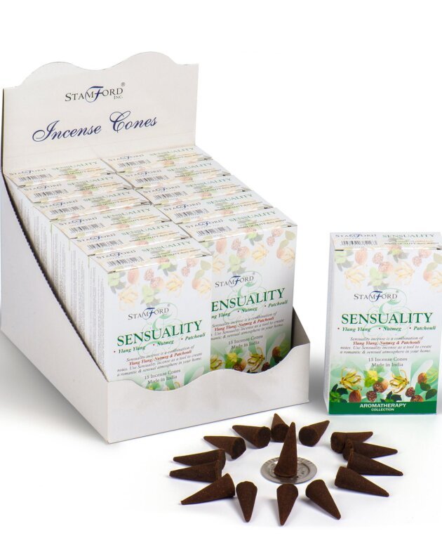 Sensuality Incense Cones