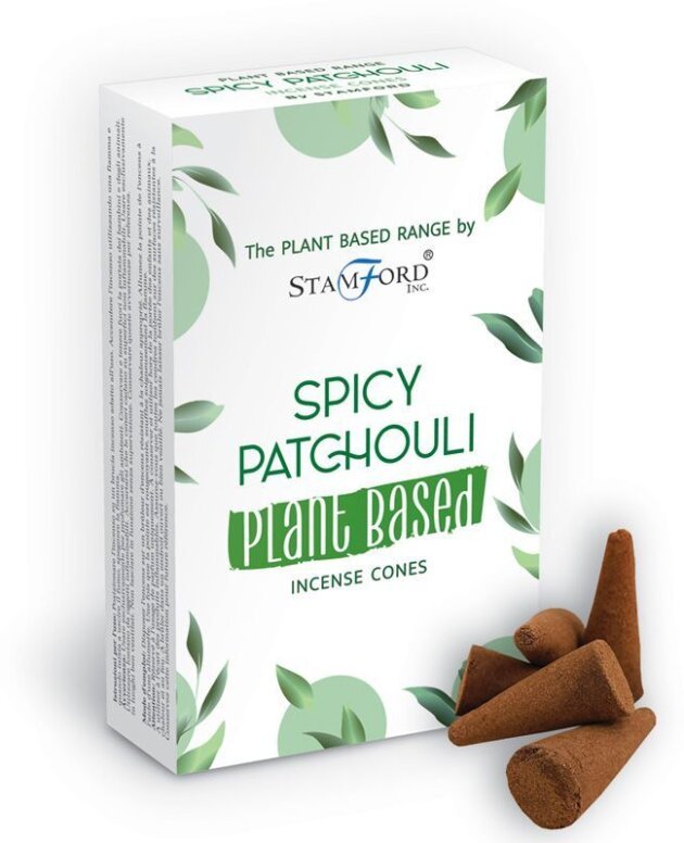 Plant Based Incense Cones - Spicy Patchouli