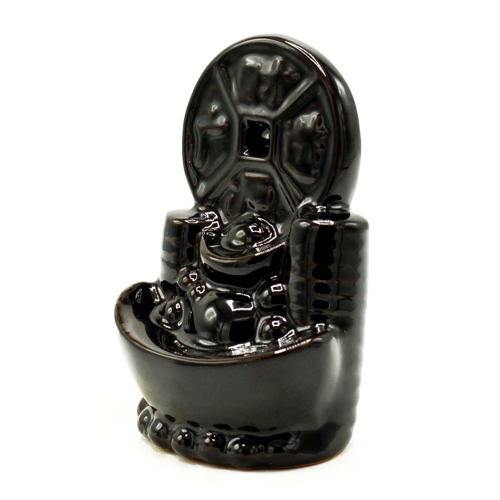 Backflow Incense Burner - Ancient Chinese Coin - Image 2