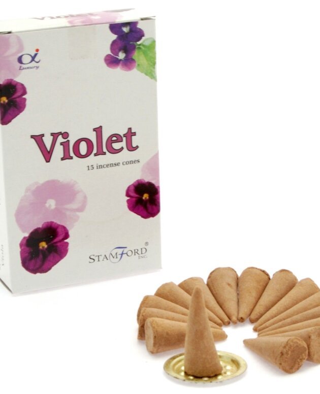 Violet Incense Cones