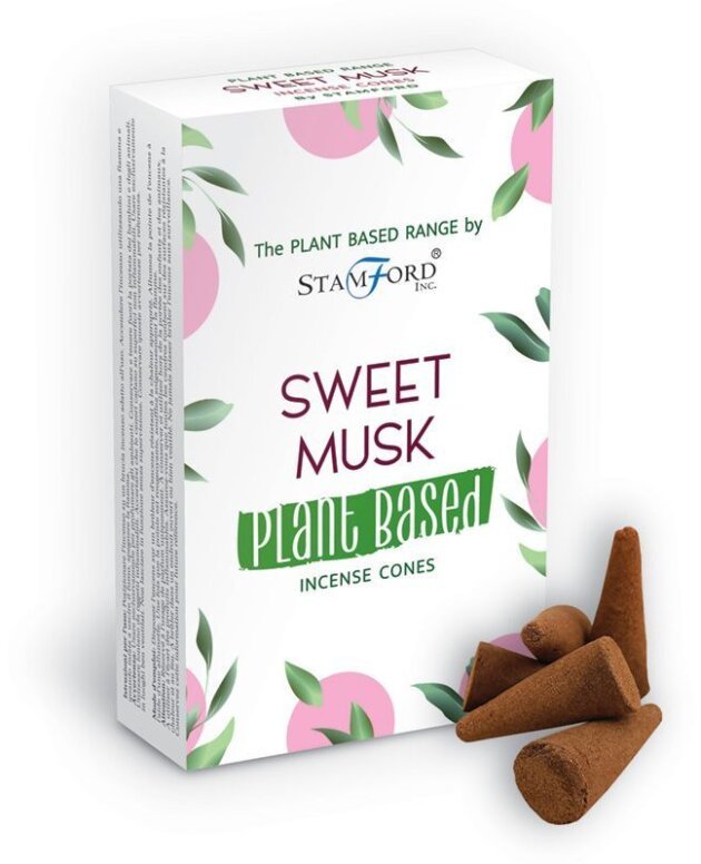 Plant Based Incense Cones - Sweet Musk