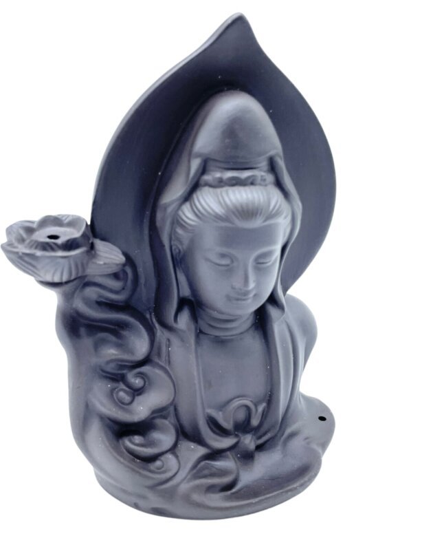 Backflow Incense Burner - Serine Buddha