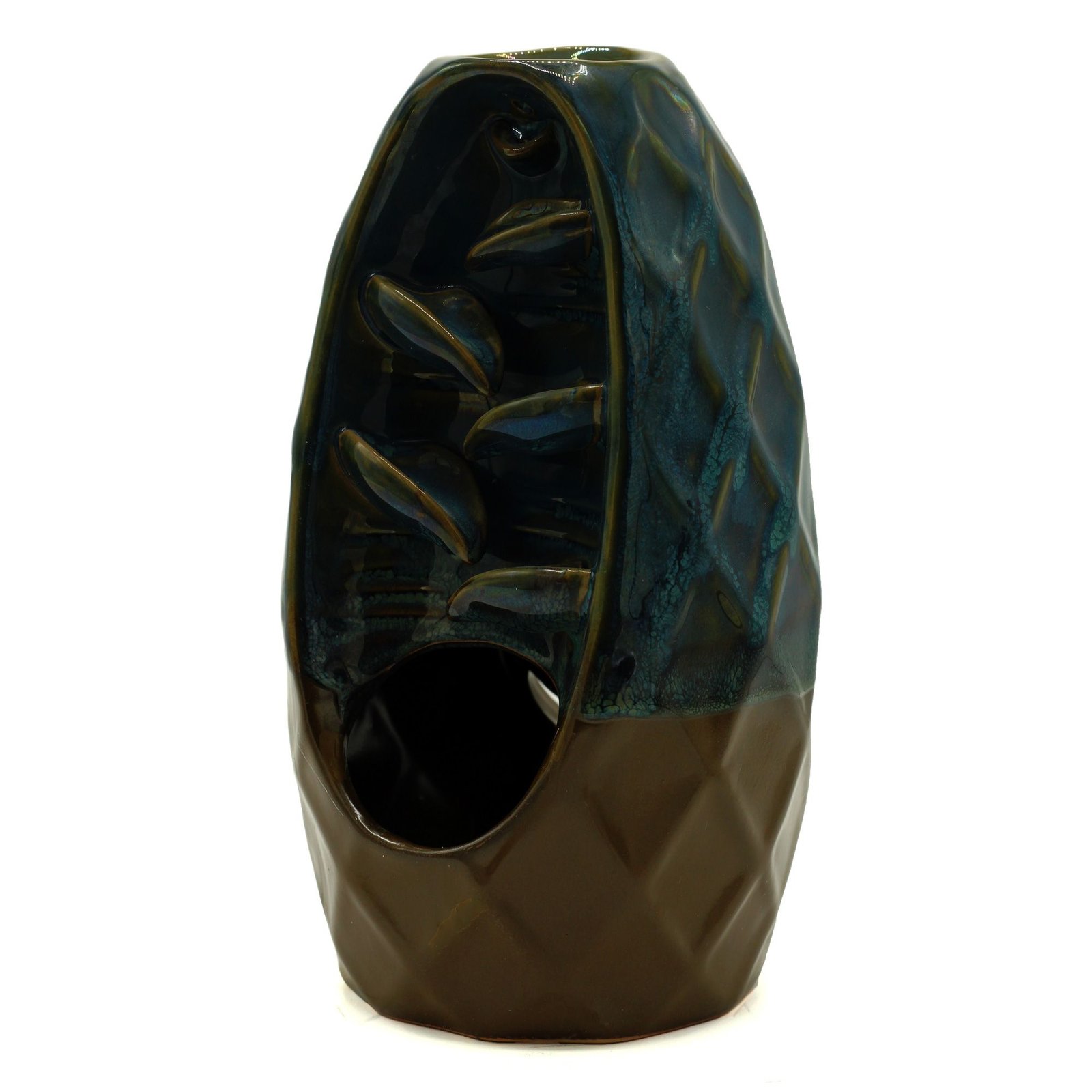 Backflow Incense Burner - Pineapple Mountain & Cascade Twin Design - Image 3