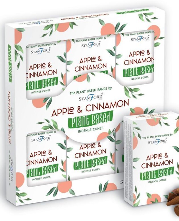 Plant Based Incense Cones - Apple & Cinnamon