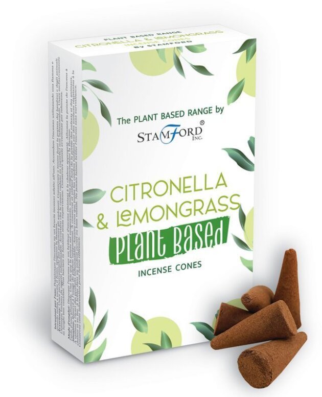Plant Based Incense Cones - Citronella & Lemongrass