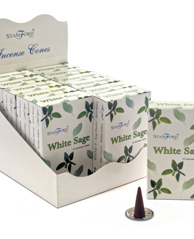 White Sage Cones