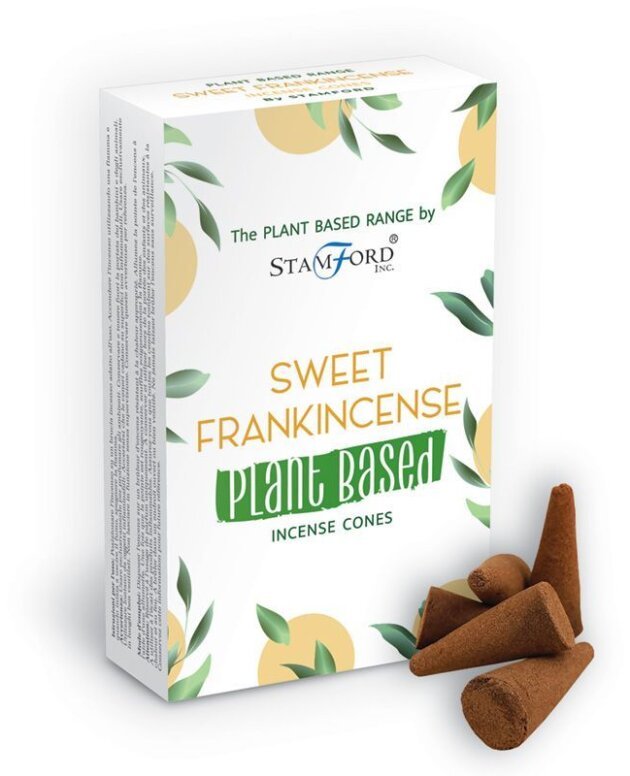 Plant Based Incense Cones - Sweet Frankincense