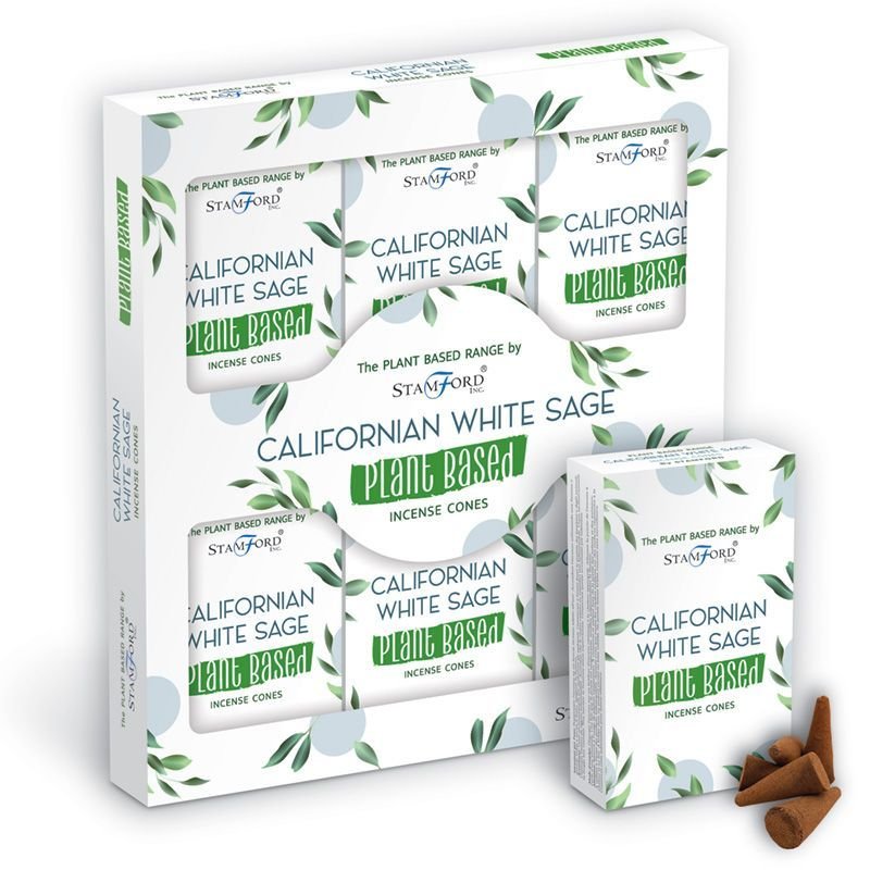 Plant Based Incense Cones - Californian White Sage - Image 2