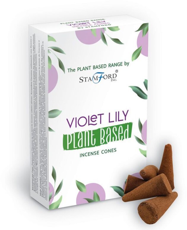Plant Based Incense Cones - Violet Lilly