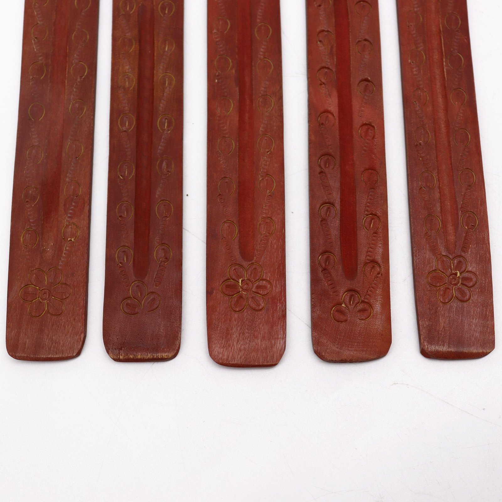 Carved Mango Wood Ashcatcher 10" - Image 6