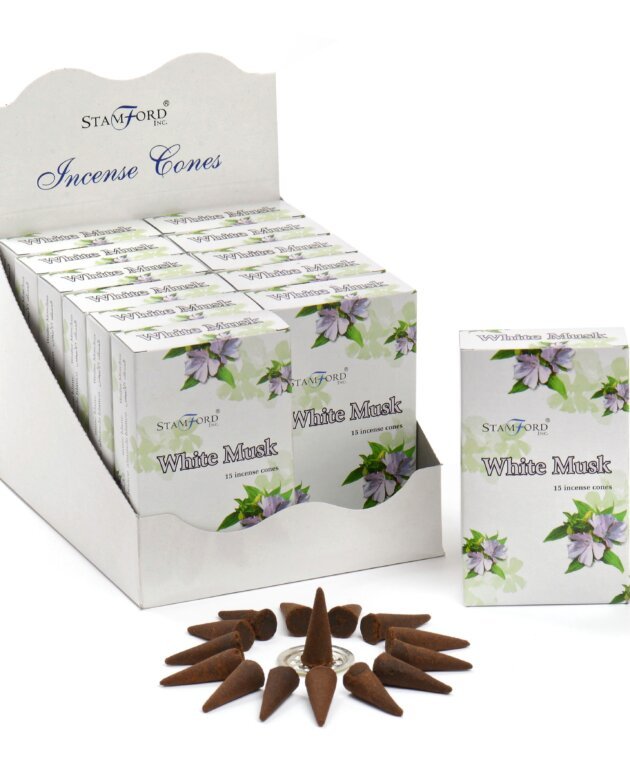 White Musk Incense Cones