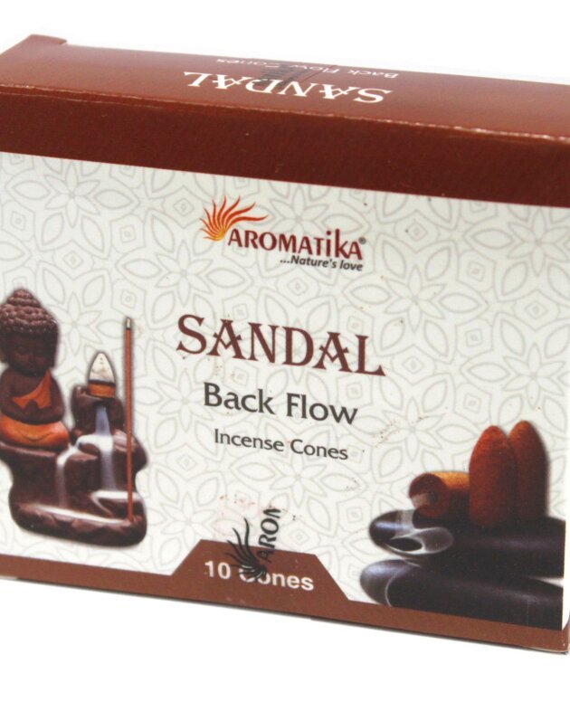 Aromatica Backflow Incense Cones - Sandalwood