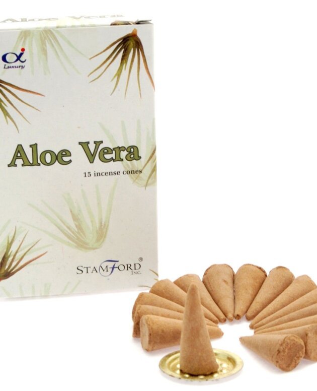Aloe Vera Incense Cones