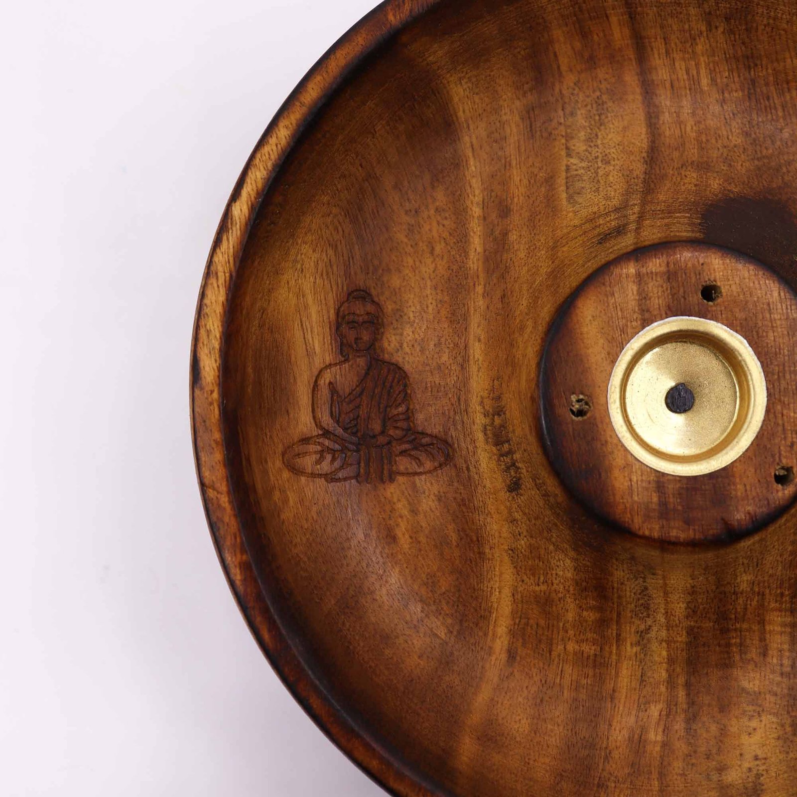 Incense Stick & Cone Burner Disc - Buddha - Image 4
