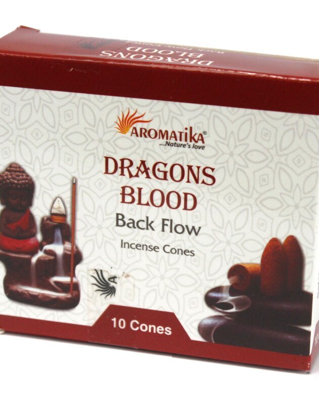 Aromatica Backflow Incense Cones - Dragons Blood