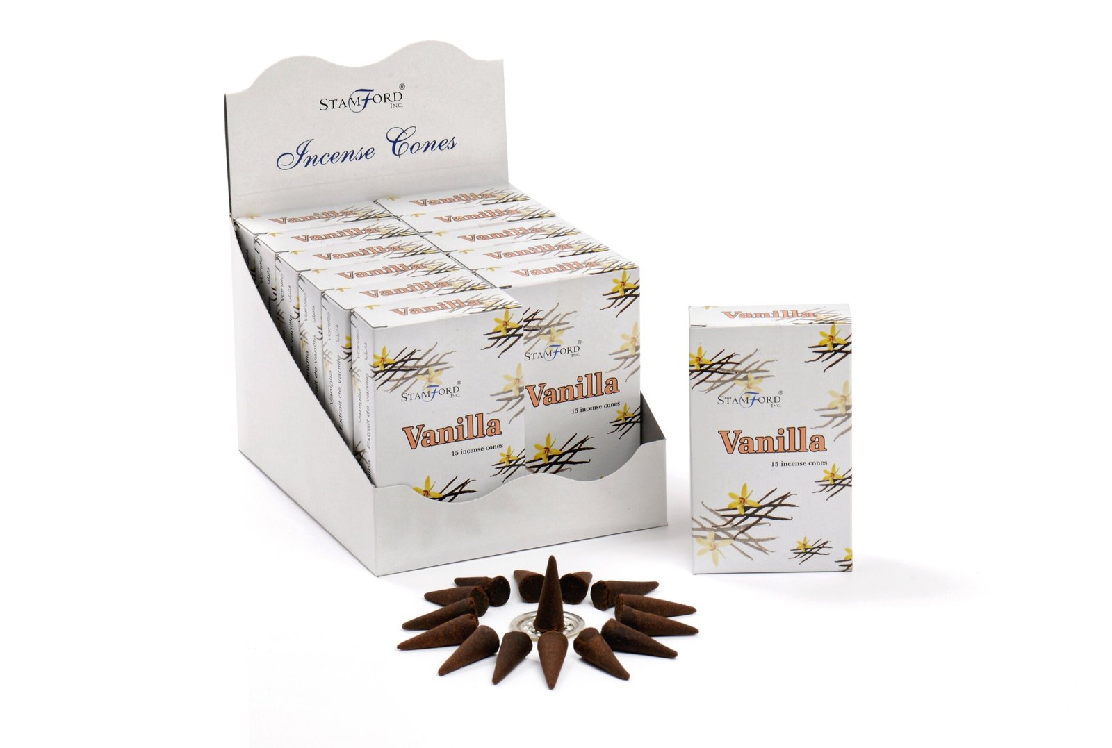 Vanilla Incense Cones - Image 2