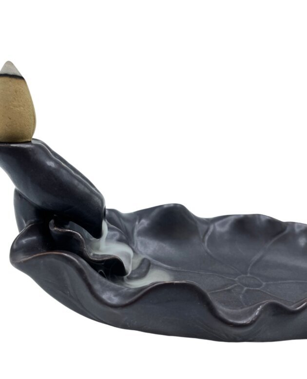Backflow Incense Burner - Lotus Flower