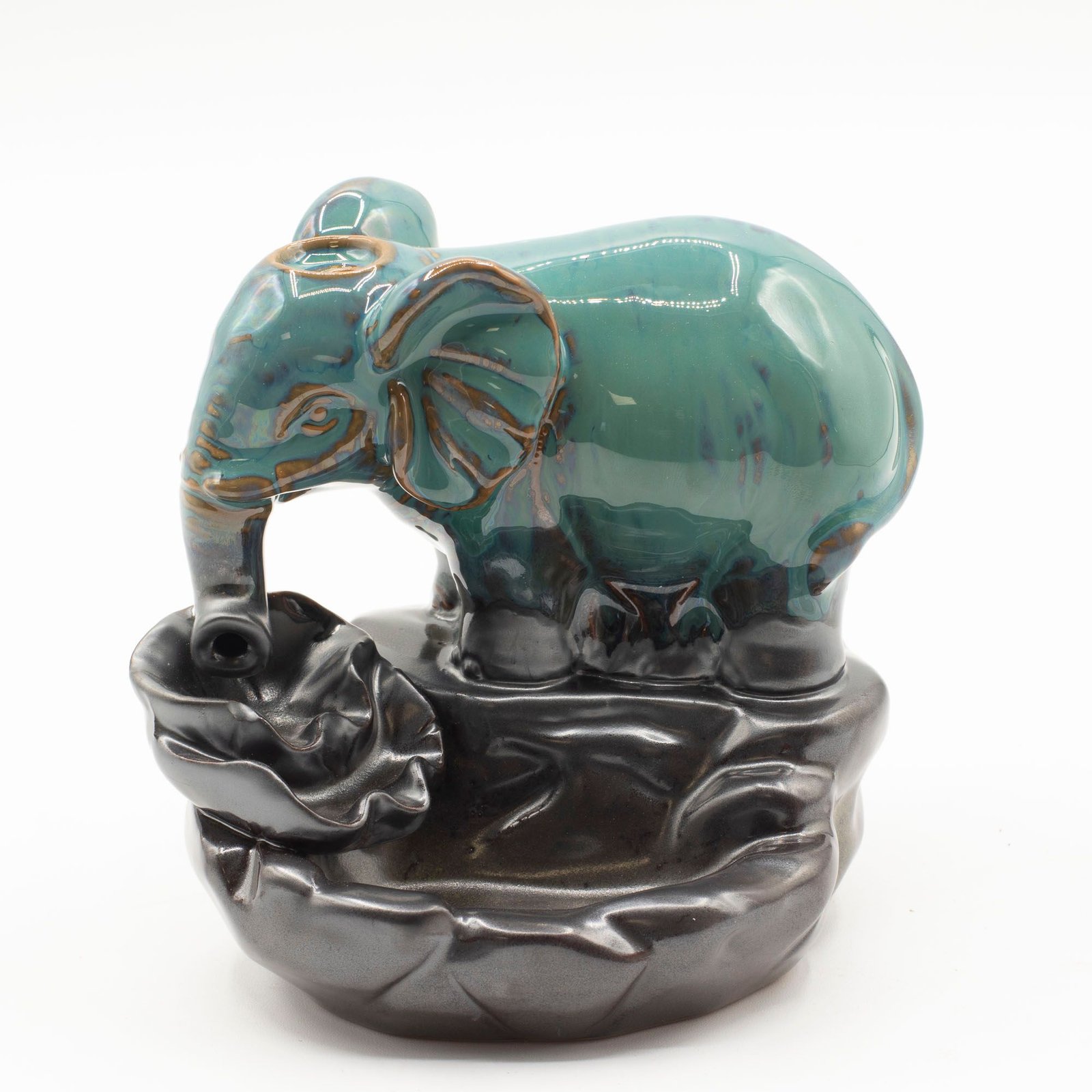Backflow Incense Burner - Elephant at Pool - Image 5